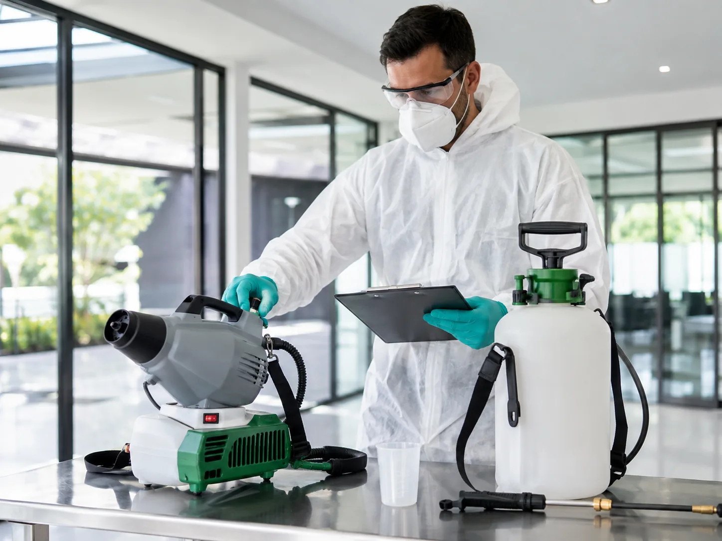 Equipos profesionales para nebulización y pulverización